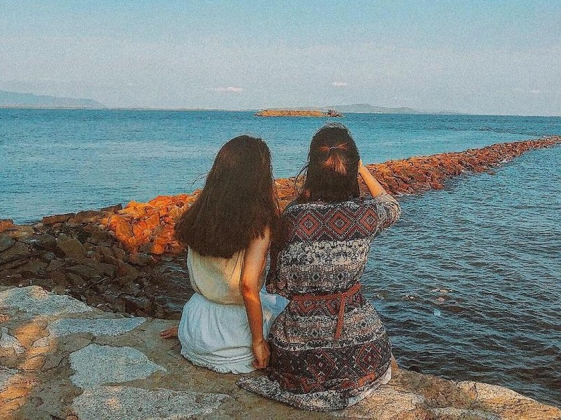 Đảo Thạnh An nhìn từ trên cao với không khí yên bình và gần Sài Gòn