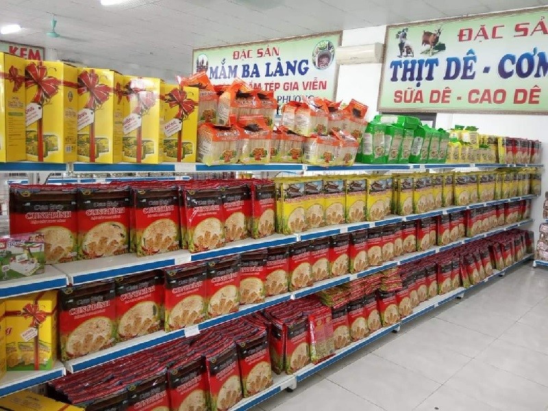 Top 12 Đặc Sản Ninh Bình Nổi Tiếng Nhất Du Khách Nên Mua Về Làm Quà 7 Du khách có thể ghé các siêu thị hoặc chợ để mua đặc sản Ninh Bình.