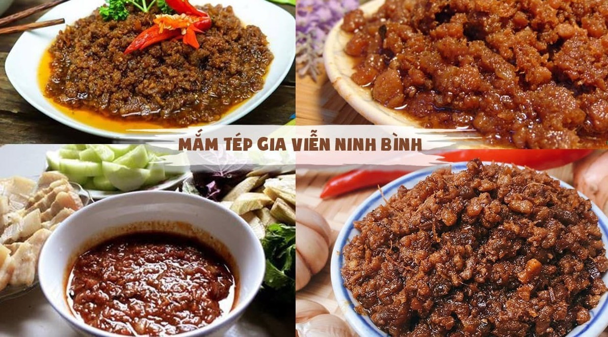 Top 12 Đặc Sản Ninh Bình Nổi Tiếng Nhất Du Khách Nên Mua Về Làm Quà 5 Mắm tép Gia Viễn Ninh Bình có vị chua và béo ngậy đặc trưng