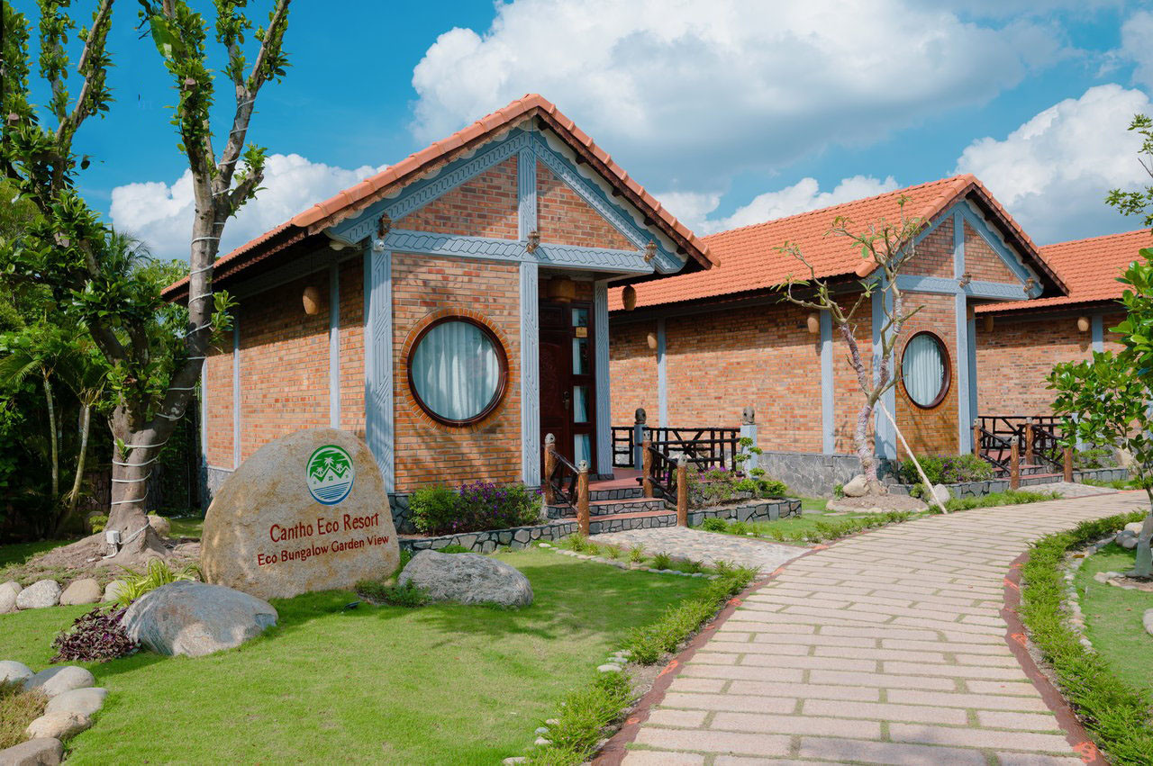 Bungalow view vườn tại Cantho Eco Resort