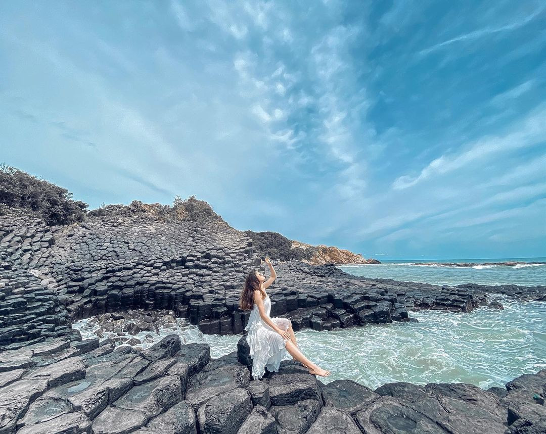 Check-in tại Gành Đá Đĩa