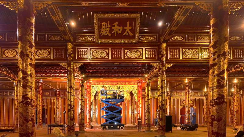 Đại Nội Huế: Cẩm Nang Chi Tiết Về Di Sản Văn Hóa Thế Giới Của Triều Nguyễn 4 Điện Thái Hòa lộng lẫy