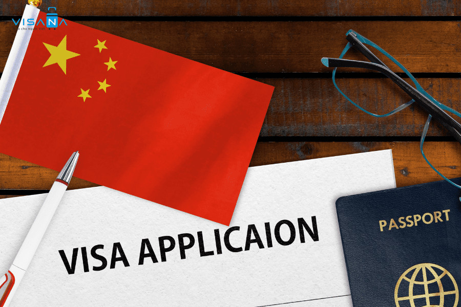 Biểu đồ mô tả thời gian xử lý hồ sơ xin visa Trung Quốc diện thường, nhanh và gấp