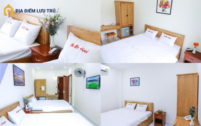 Thiết kế nội thất phòng đôi tại khách sạn Hà My