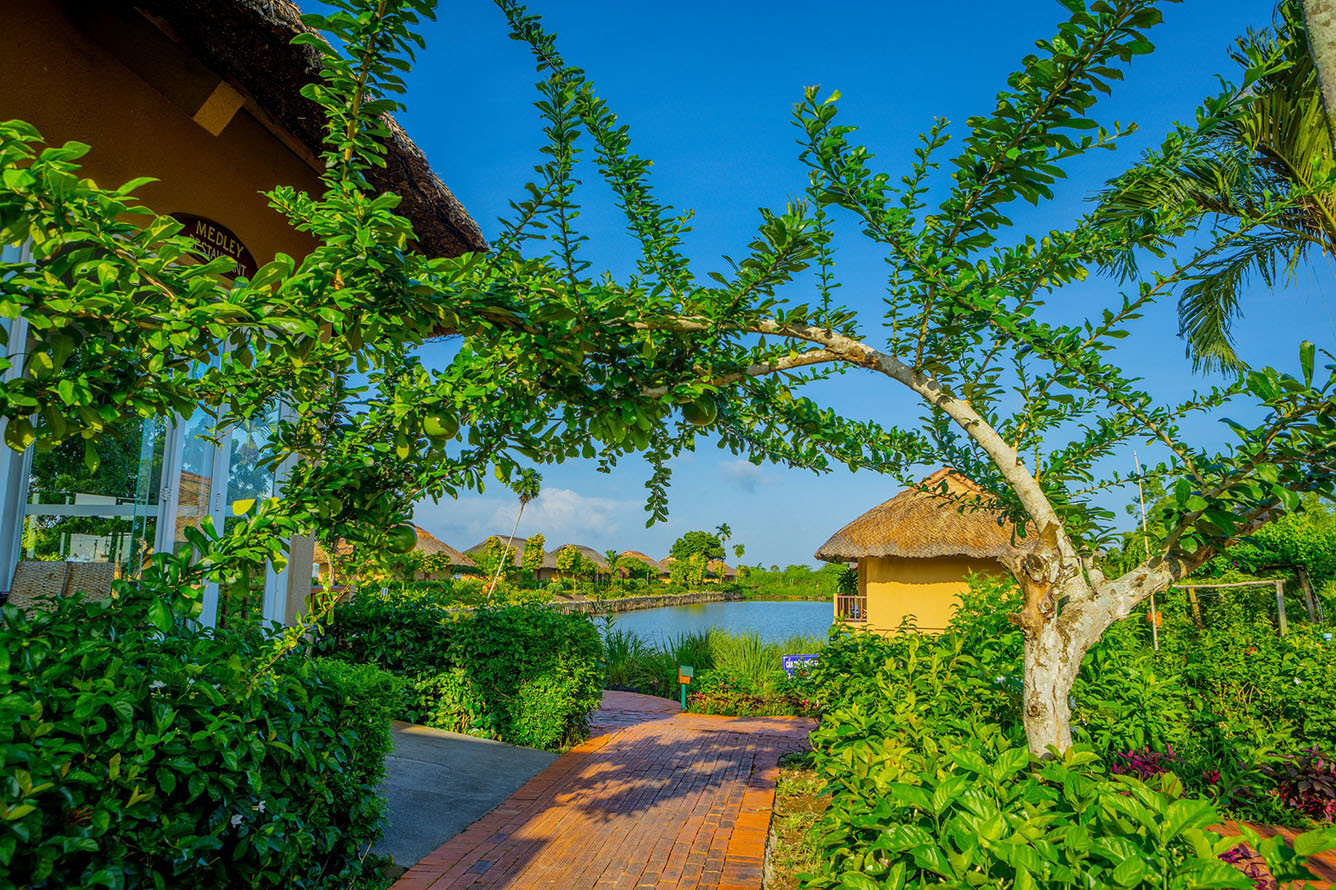 Toàn cảnh Mekong Riverside Boutique Resort & Spa ở Tiền Giang
