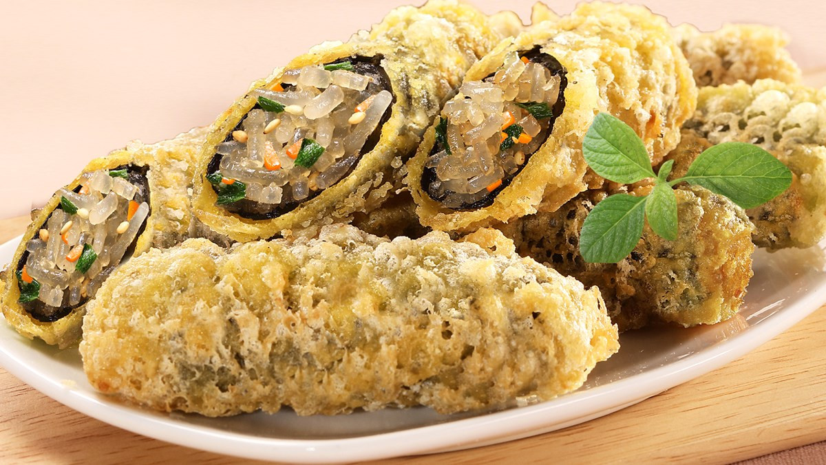 Miến cuộn rong biển chiên giòn Gimmari, món ăn vặt được giới trẻ yêu thích
