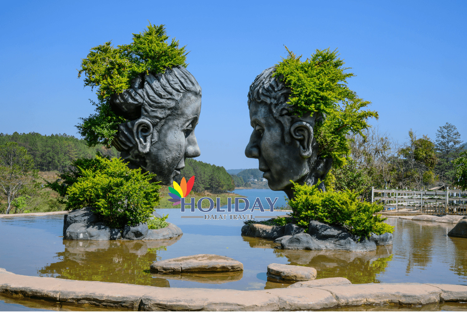 Check-in Hồ Vô Cực, điểm sống ảo siêu hot trong khu du lịch đường hầm đất sét đà lạt