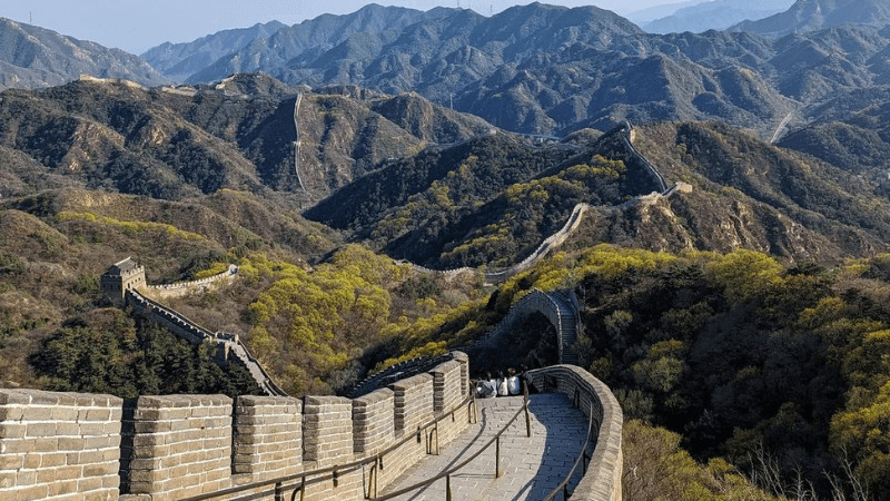 Đoạn Bát Đạt Lĩnh, phần được bảo tồn và thu hút nhiều du khách nhất