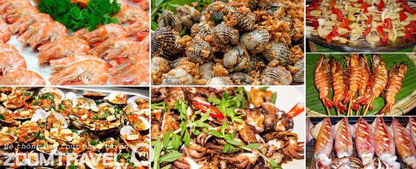 Bữa tiệc hải sản tươi ngon trên nhà bè tại Vịnh Vĩnh Hy