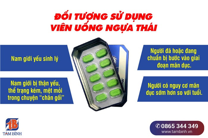 Đối tượng sử dụng viên uống Ngựa Thái