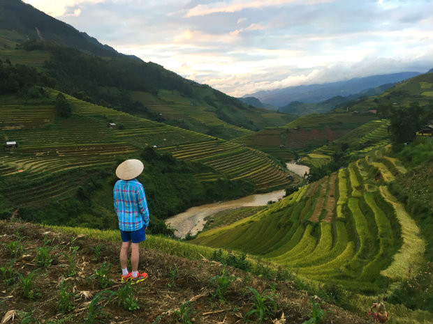 Say mê trước cảnh đẹp của những ruộng bậc thang