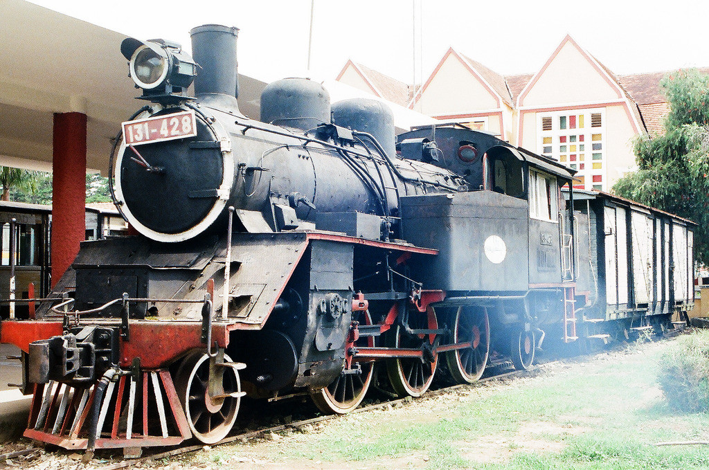 Đầu máy hơi nước cổ tại Ga Đà Lạt, một di sản quý giá