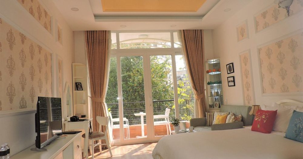 Hotel Chez Lotus với những căn phòng ấm cúng và đầy đủ tiện nghi cơ bản