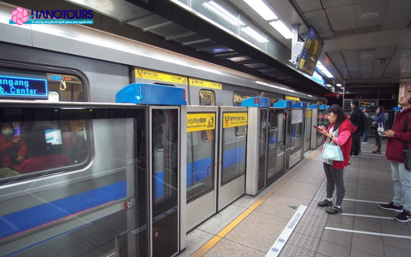 Hệ thống tàu điện ngầm tiện lợi tại Đài Bắc và Cao Hùng
