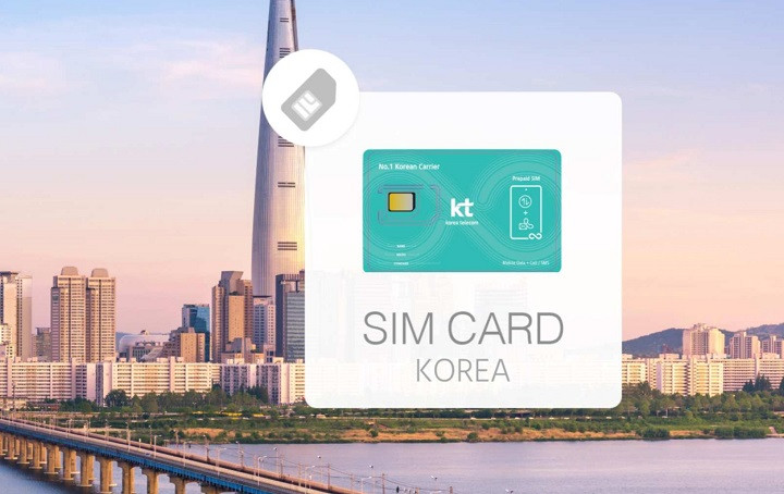 Sim du lịch là trợ thủ đắc lực cho chuyến du lịch khám phá tự túc Seoul