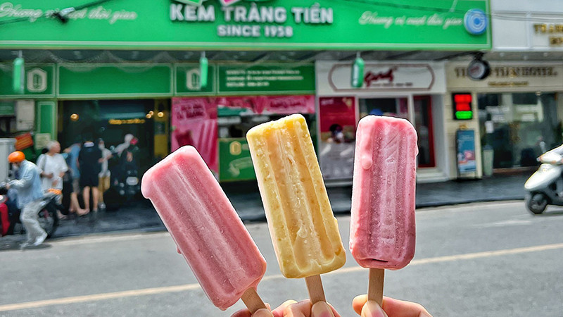 Kem Tràng Tiền - thức quà vặt yêu thích của người dân Thủ đô
