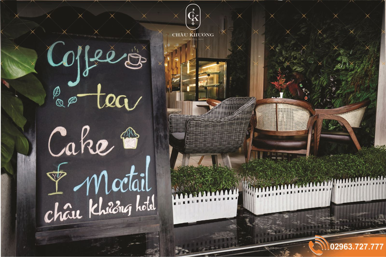 Châu Khương Hotel: Lựa Chọn Đáng Tin Cậy Cho Chuyến Công Tác và Du Lịch tại Long Xuyên 3 Góc nhìn từ quầy Bar của khách sạn, không gian thoáng đãng