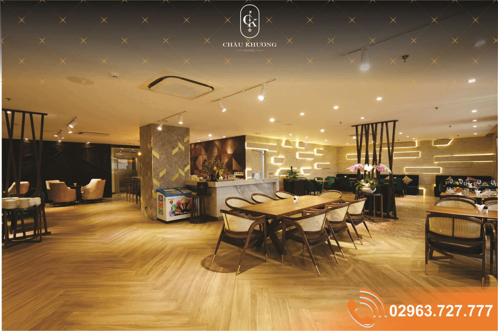 Châu Khương Hotel: Lựa Chọn Đáng Tin Cậy Cho Chuyến Công Tác và Du Lịch tại Long Xuyên 6 Sảnh tiếp tân của khách sạn Châu Khương