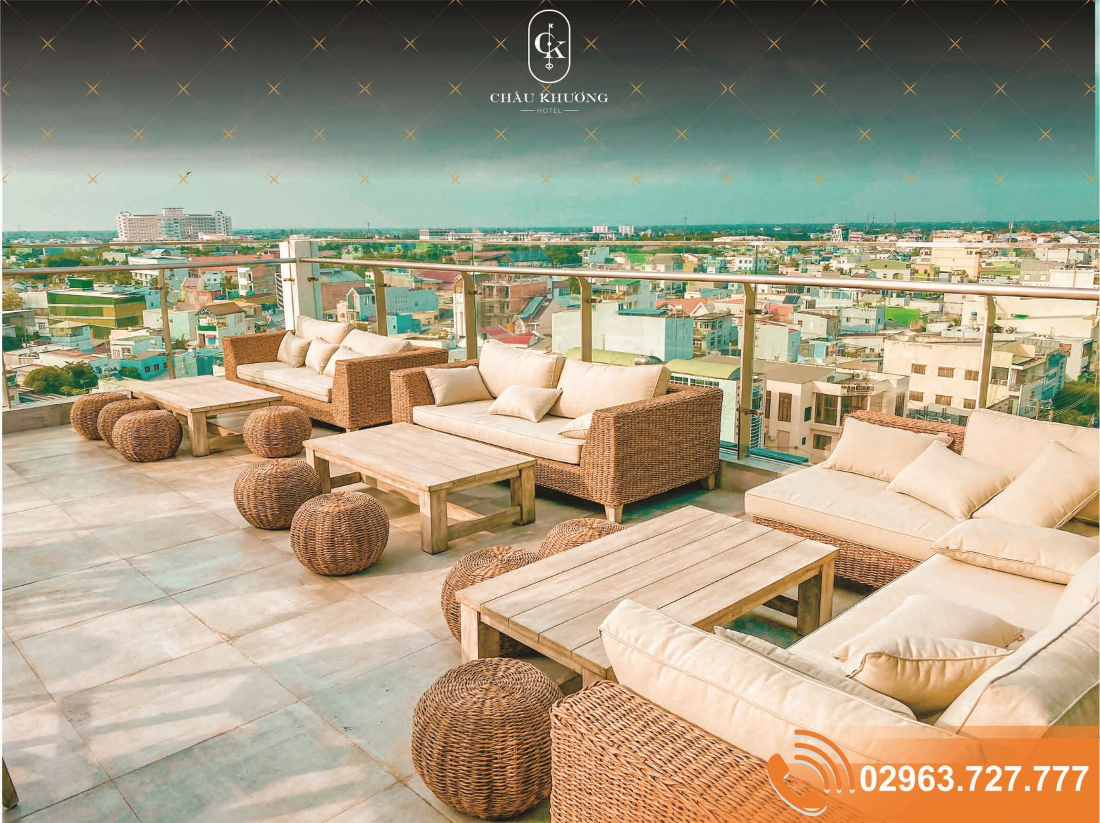 Châu Khương Hotel: Lựa Chọn Đáng Tin Cậy Cho Chuyến Công Tác và Du Lịch tại Long Xuyên 8 Phòng ngủ twin với hai giường đơn