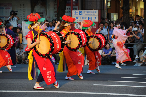 Lễ hội truyền thống mùa hè rực rỡ sắc màu ở Nhật Bản