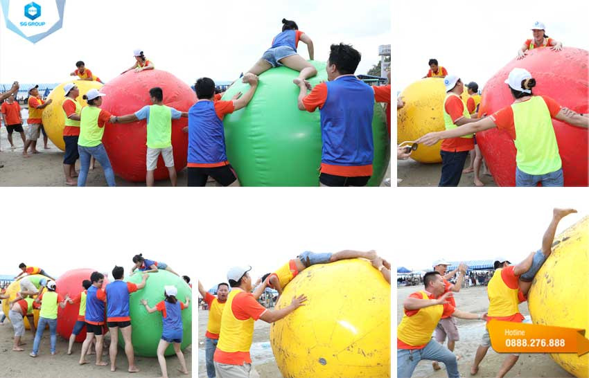 Trò chơi Team Building “Chung Sức” thể hiện sự đồng lòng