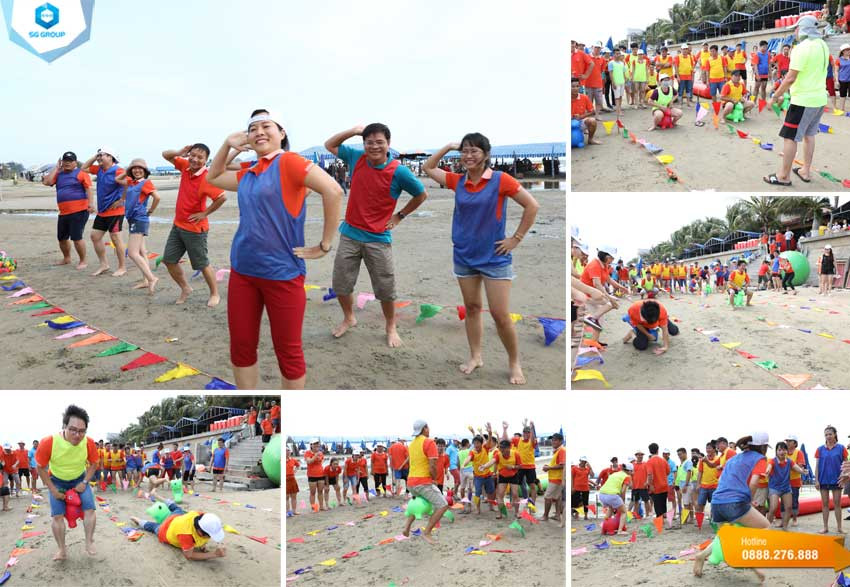 Trò chơi Team Building Vượt Chướng Ngại Vật