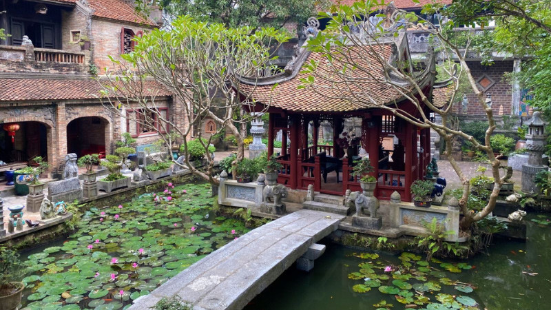 Việt Phủ Thành Chương với không gian mang dáng dấp làng quê Bắc Bộ xưa