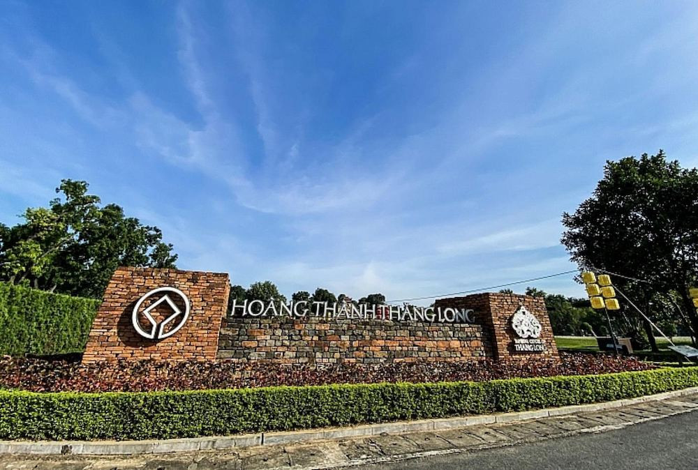 Hoàng thành Thăng Long nhìn từ trên cao tại trung tâm Hà Nội