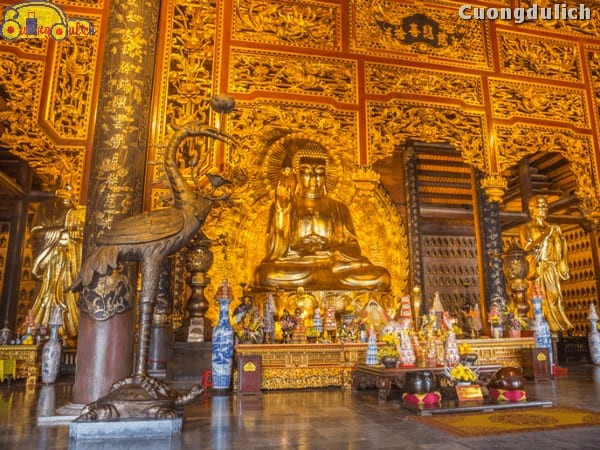 Pho tượng Thích Ca Mâu Ni lớn nhất Châu Á tại Pháp Chủ điện