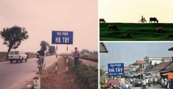 Bản đồ hành chính hoặc hình ảnh lịch sử gợi nhớ về tỉnh Hà Tây cũ