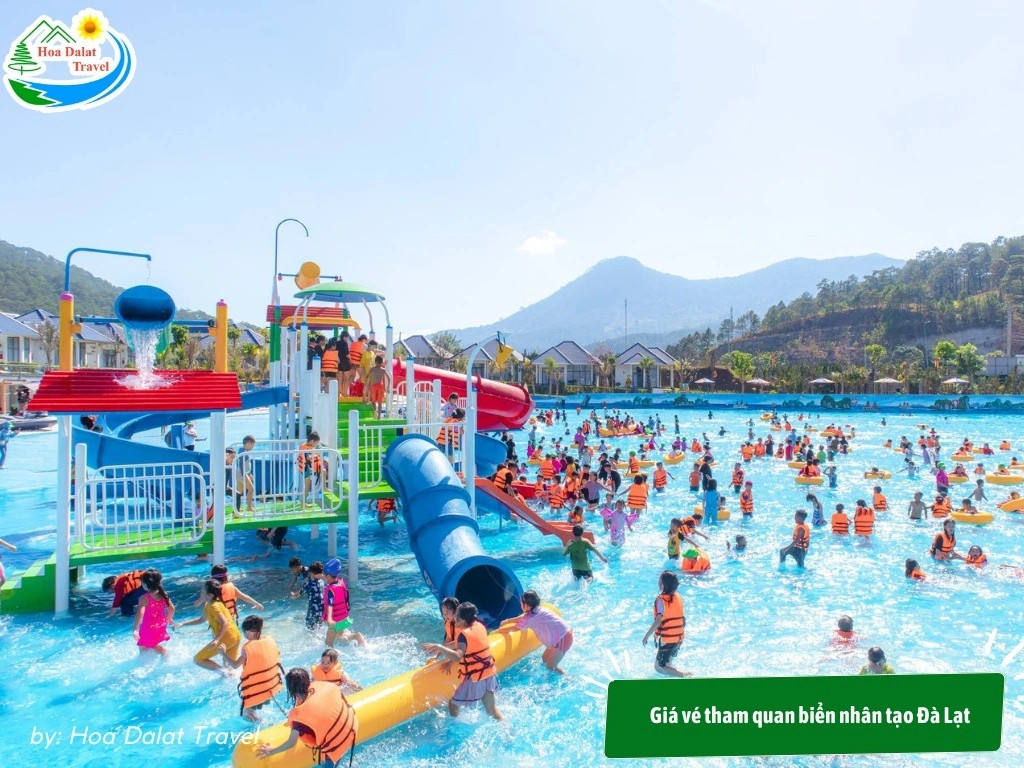 Bảng giá vé các gói dịch vụ tham quan biển nhân tạo Đà Lạt