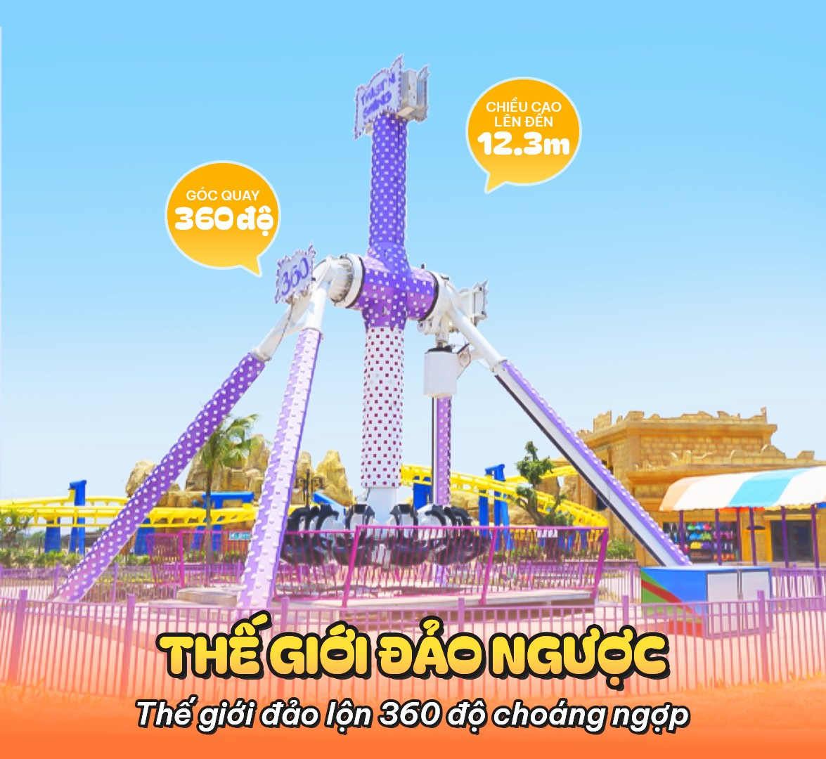 Trải nghiệm các trò chơi hấp dẫn tại Công viên Grand Park