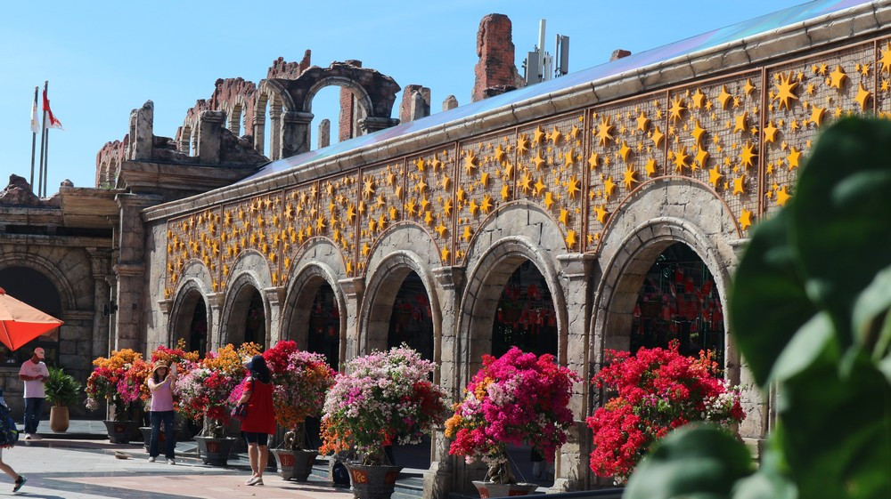 Cáp Treo Hòn Thơm (Phú Quốc): Trải Nghiệm Tuyệt Vời và Cẩm Nang Từ A đến Z 6 Tầm nhìn từ cáp treo xuống những ngôi làng chài ven biển