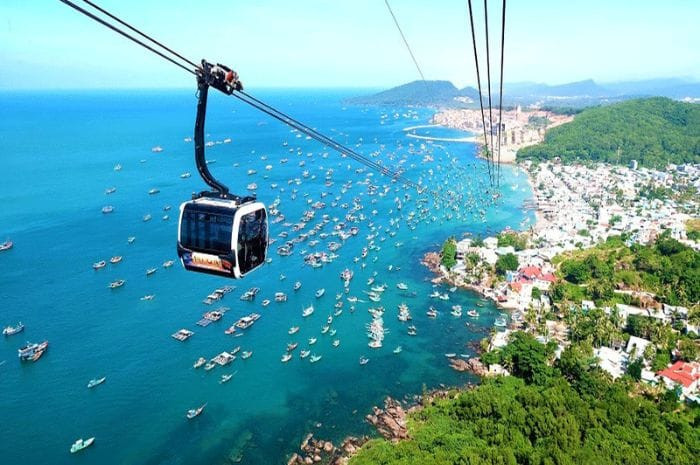 Cáp Treo Hòn Thơm – khám phá cáp treo đường biển dài nhất thế giới