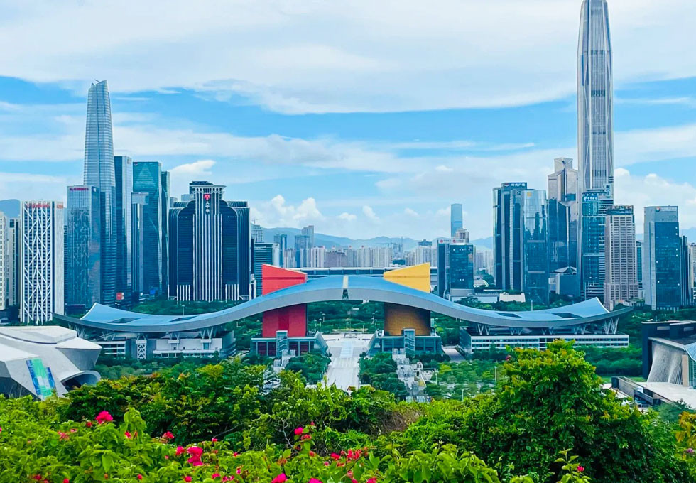 Trung tâm hành chính thành phố Thâm Quyến hiện đại