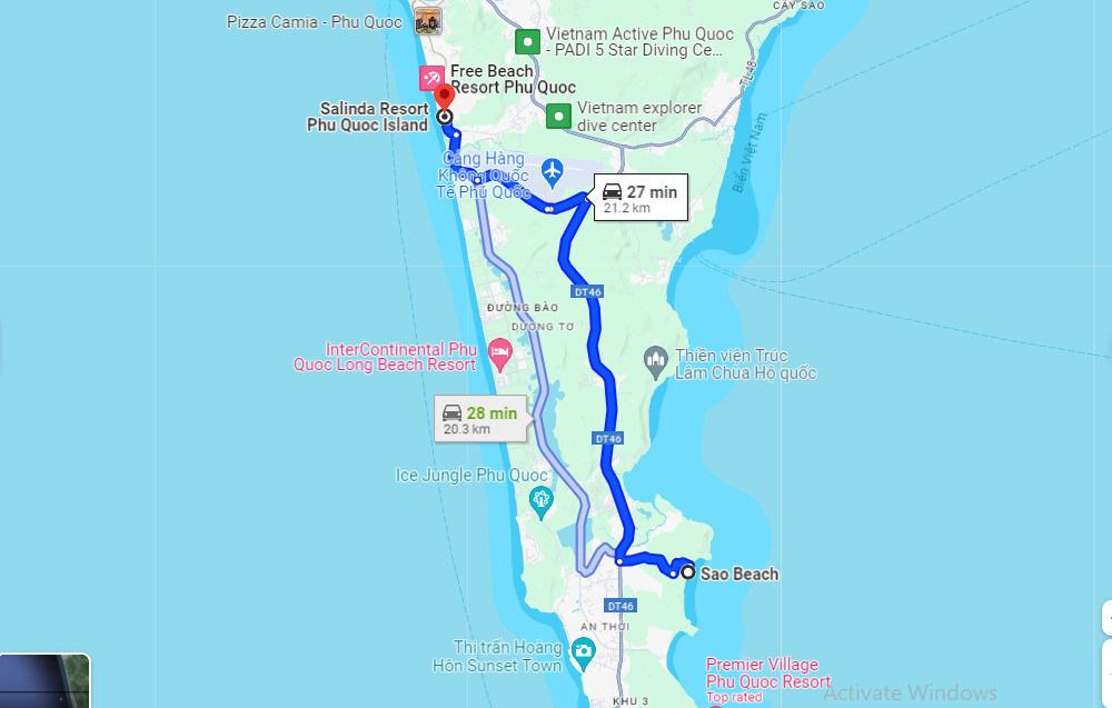 Bãi Sao Phú Quốc: Cẩm Nang Du Lịch Chi Tiết Từ A-Z Cho Người Mới Đi 3 Lựa chọn phương tiện di chuyển đến Bãi Sao Phú Quốc