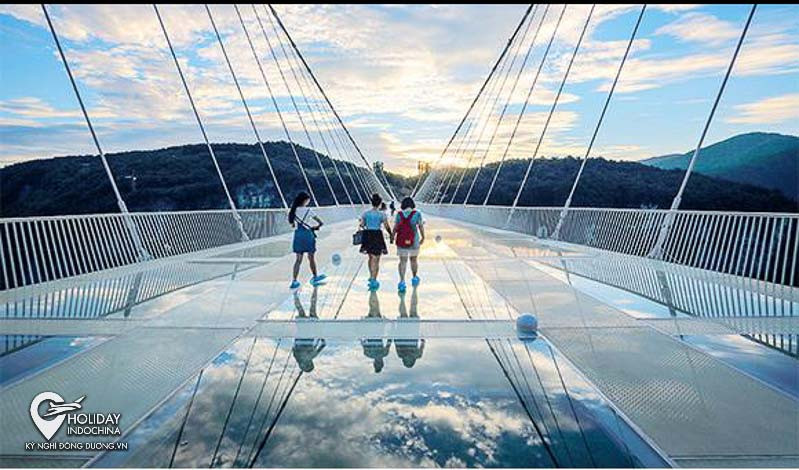 Cẩm Nang Du Lịch Trương Gia Giới (2025): Khám Phá Kỳ Quan "Pandora Trên Trái Đất" 11 Cầu kính Vân Thiên Độ (Đại Hiệp Cốc) trong suốt ở Trương Gia Giới