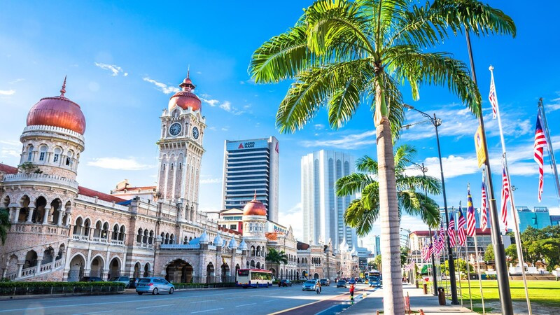 Toàn cảnh quảng trường Merdeka, nơi diễn ra sự kiện tuyên bố độc lập của Malaysia