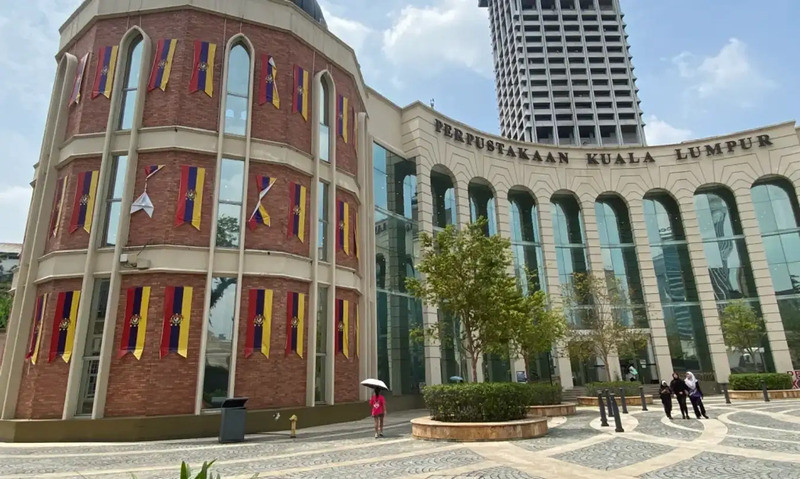 Mô hình thành phố Kuala Lumpur quy mô lớn trưng bày tại Thư viện thành phố