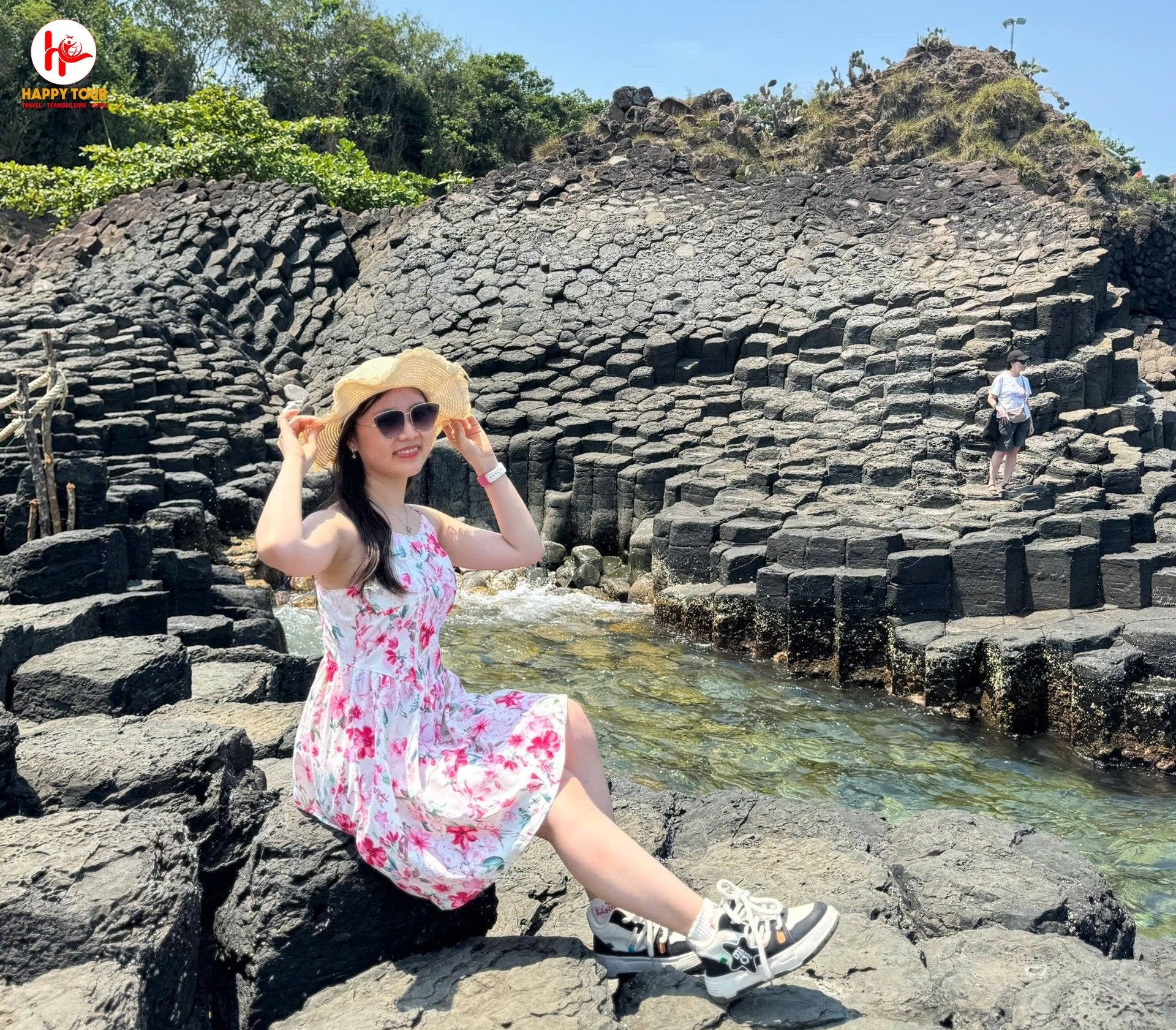 Toàn cảnh Gành Đá Đĩa từ trên cao