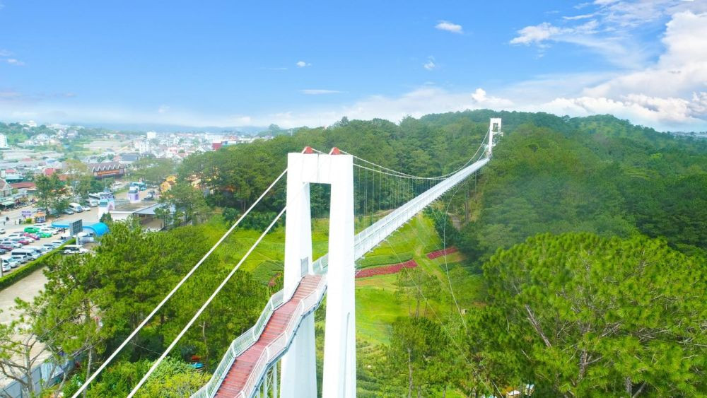 Thung Lũng Tình Yêu Đà Lạt: Cẩm Nang Khám Phá Từ A-Z Cho Chuyến Đi Hoàn Hảo 6 Cầu kính Ngàn Thông có sức chứa lên đến 200 người cùng lúc