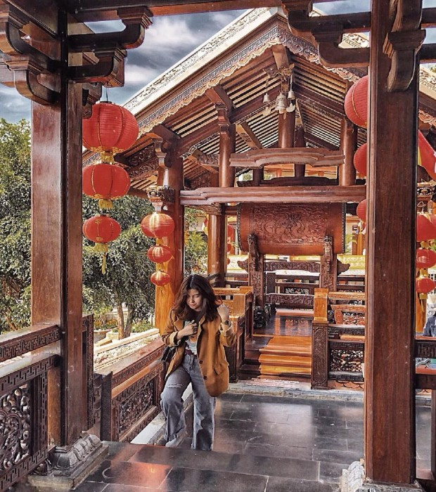 Chùa Sắc Tứ Khải Đoan với kiến trúc gỗ cổ kính, trang nghiêm giữa lòng thành phố Buôn Ma Thuột