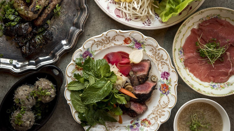 Một trong bảy món bò núi Sam được chế biến đa dạng và hấp dẫn