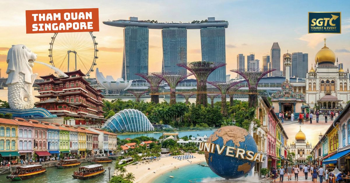 Kiến trúc độc đáo tại Gardens by the Bay