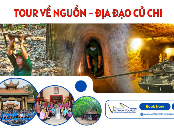 Du lịch Địa đạo Củ Chi 1 Ngày: Hành Trình Về Vùng Đất Thép Thành Đồng 3 tour ve nguon dia dao cu chi 5379 1
