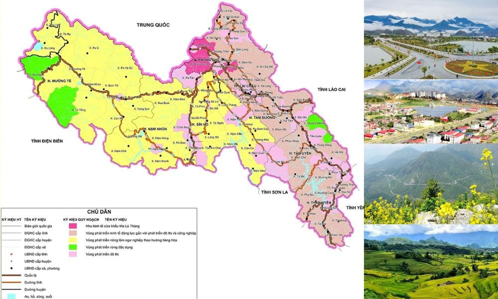 Bản đồ hành chính Tỉnh Lai Châu