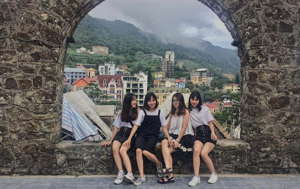 Bản đồ gợi ý lịch trình du lịch Tam Đảo 2 ngày 1 đêm với các điểm tham quan chính