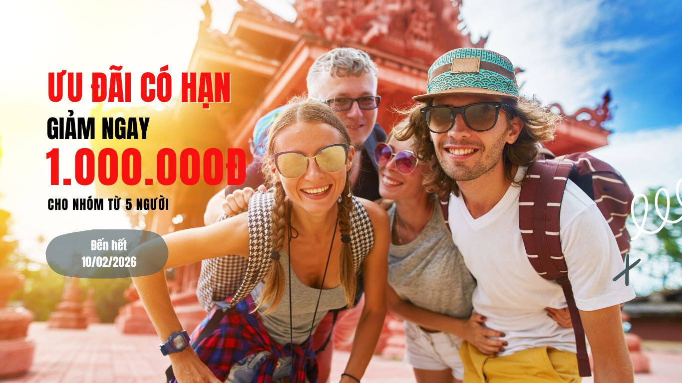 Ưu đãi nhóm khi đặt tour du lịch Trung Quốc