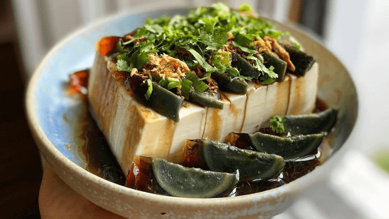 Trứng bách nhật hay trứng bách thảo, món ăn độc đáo của Trung Quốc