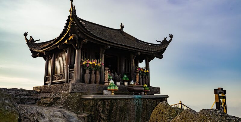 Đồ lễ chay thanh tịnh khi hành hương chùa Yên Tử